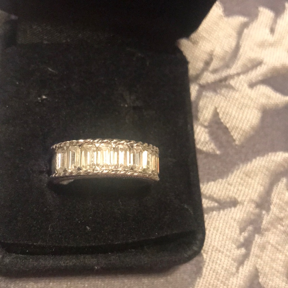 Judith Ripka Baguette Ring